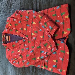 OPPOSUITS Holiday Lights Jacket NWOT